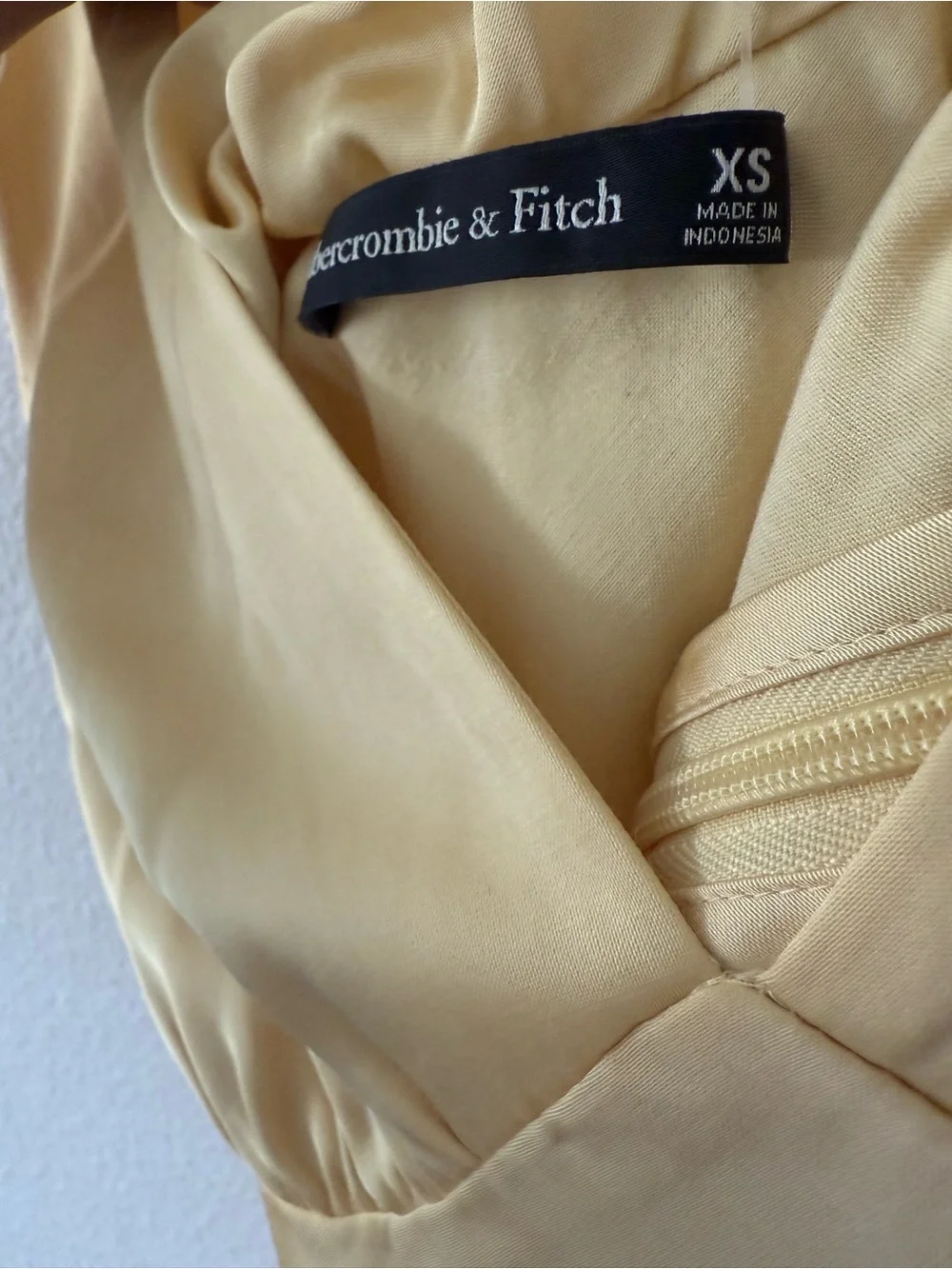 Abercrombie & Fitch Yellow Maxi Dress